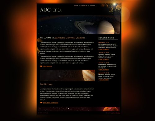 Blurred background - tutorial design