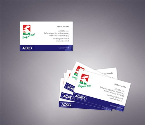 Acker, Ltd. Business Cards
