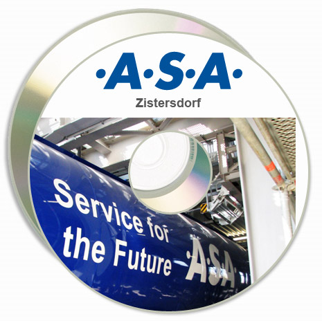.A.S.A. Group flash presentation CD design
