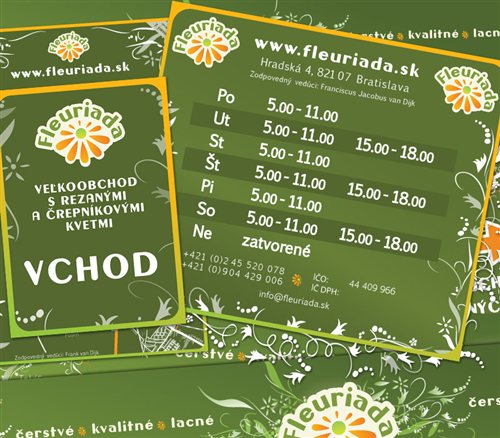 Fleuriada print banners