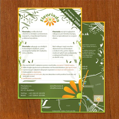 Fleuriada flyers