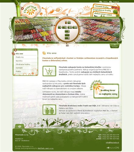fleuriada.sk - website