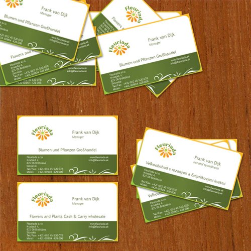 Fleuriada Business Cards