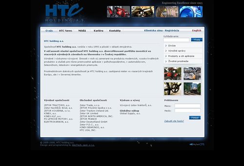 htc-holding.sk - website
