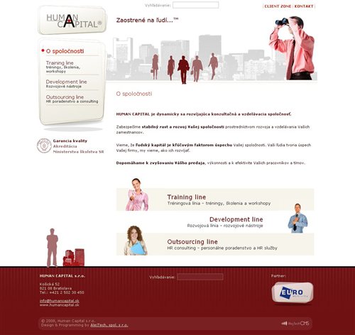 humancapital.sk - website