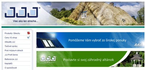 Flas banners for JJJ.sk
