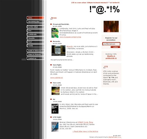 lfb.sk - website