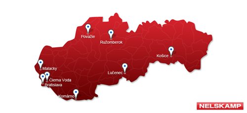Map for nelskamp.sk