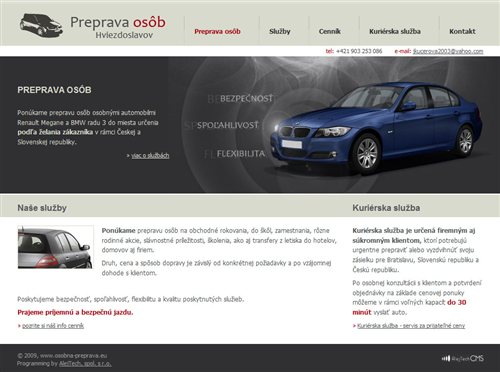 Courier service - osobna-preprava.eu