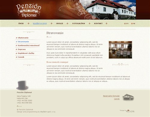 penziondiplomat.sk - website