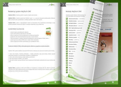 AlejTech CMS pModule catalogue for AlejTech, spol. s r.o.