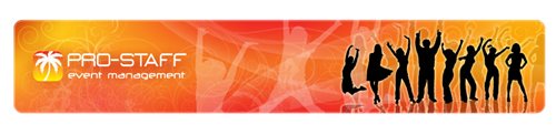Prostaff-eventy.sk - website header