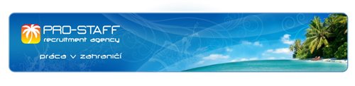 Prostaff.sk - website header