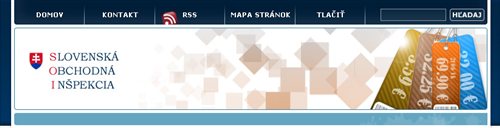 soi.sk - website header