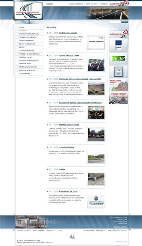ssc.sk - Slovak Road Administration website