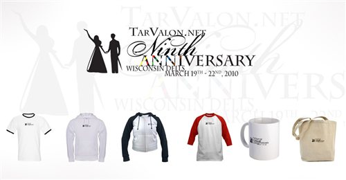 9th Anniversary Party tarvalon.net - winning logo design