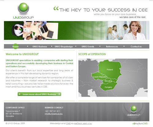 UNIO Group - website