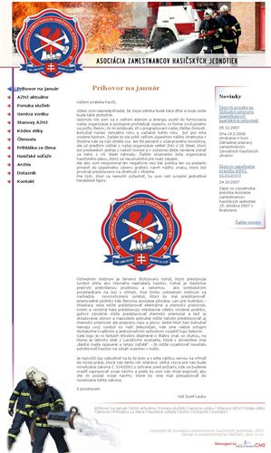 zavodni-hasici.sk - website