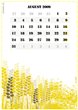 Kyberia kalendar August 2009